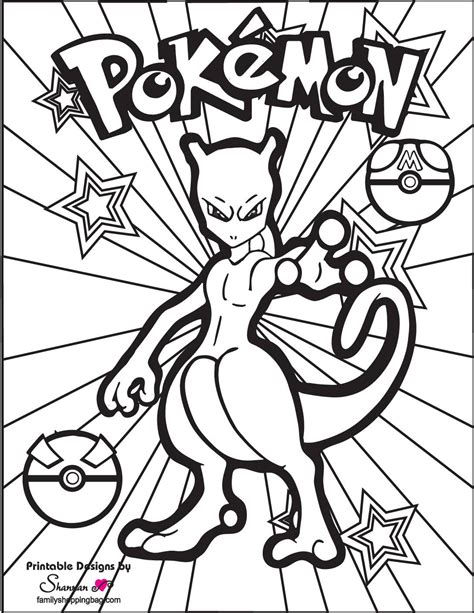 pokemon colering pages|52 Pokemon Coloring Pages (Free PDF Printables)